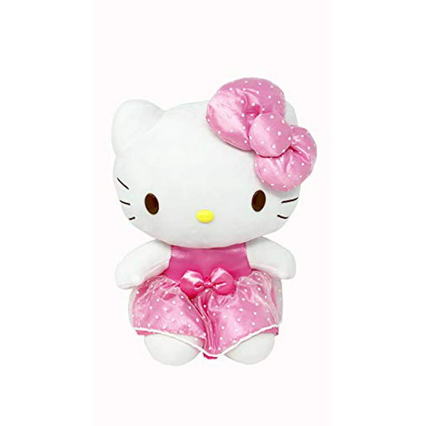 Hello Kitty PLUSH 2 set USJ Limited Pink dress and Strawberry kitty New 